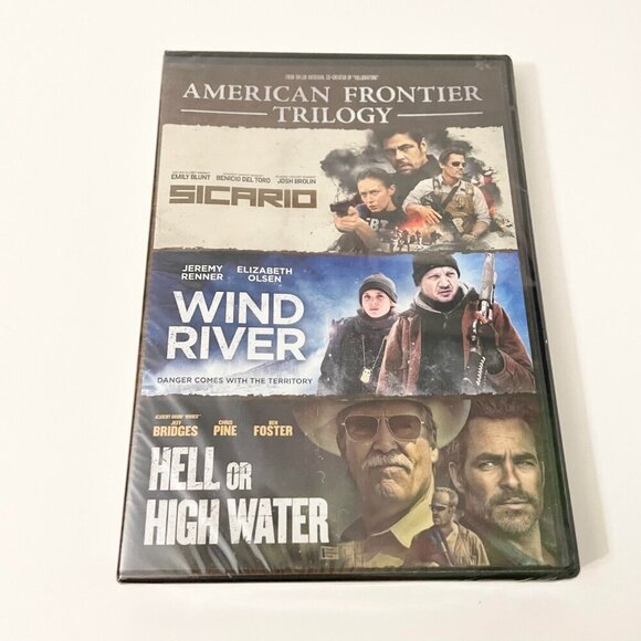 American Frontier Trilogy DVD Sicario Wind River Hell Or High Water - Picture 11 of 12